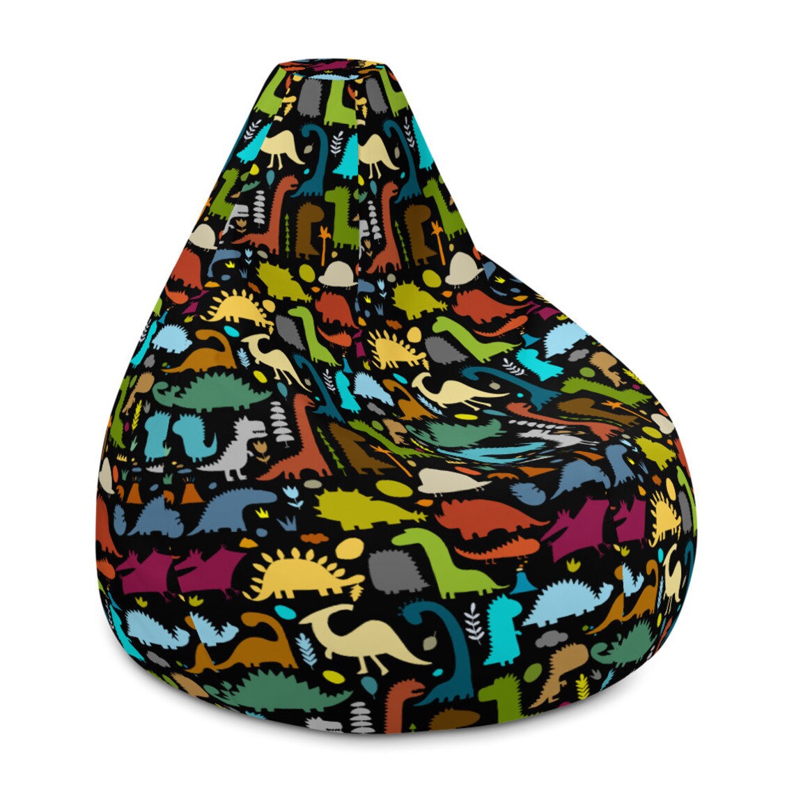 Dinosaurs Bean Bag Chair Cover Only. Bean Bag Bean Bag Etsy