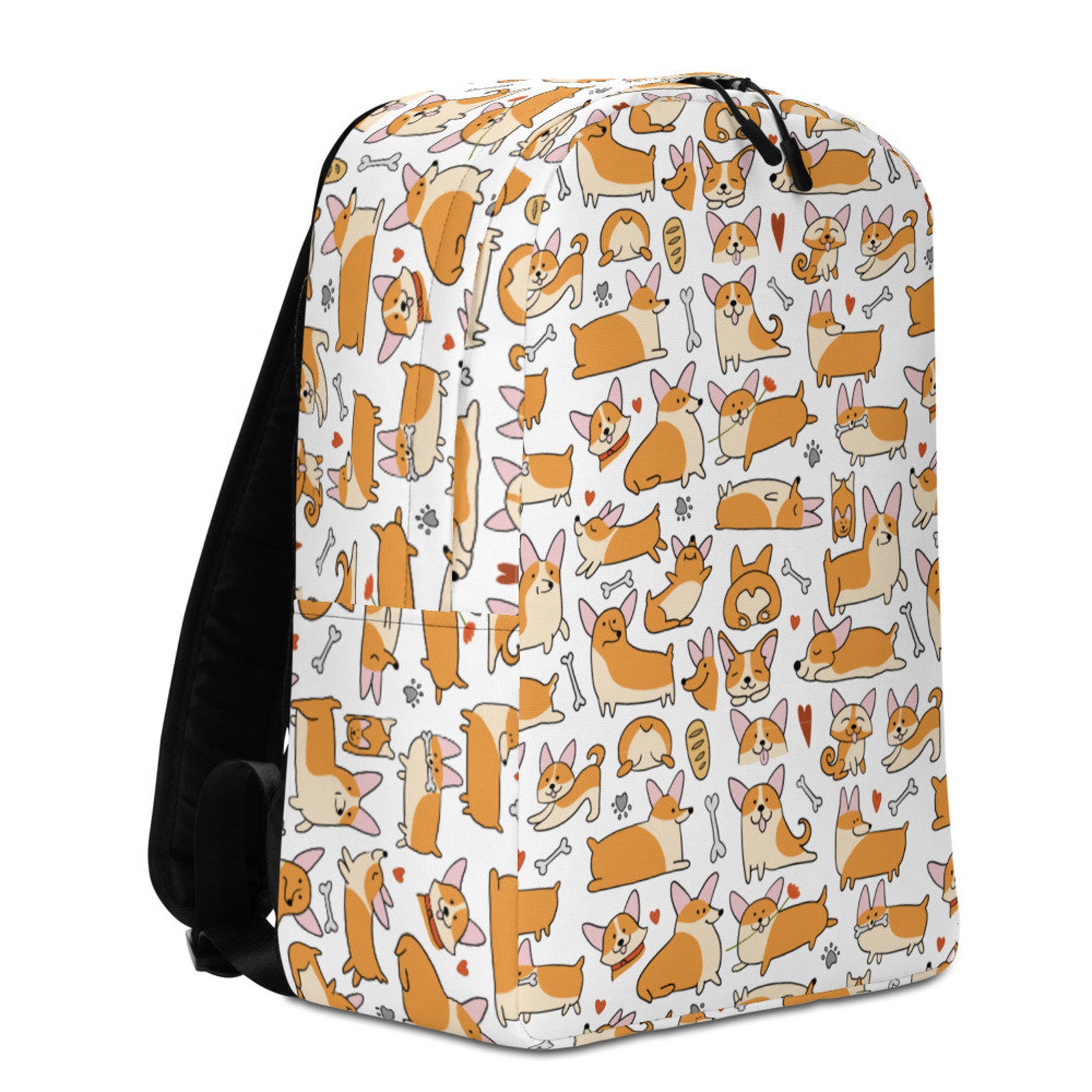 Dog Backpack Lover Backpack All Over Print Etsy