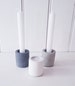 Candle and tealight holder 'Classic' made of concrete, tealight holder, available in 3 colors 