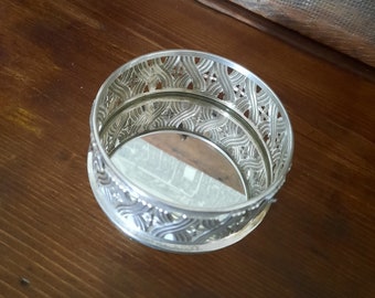 Pocket emptier - silver bowl, 1980s