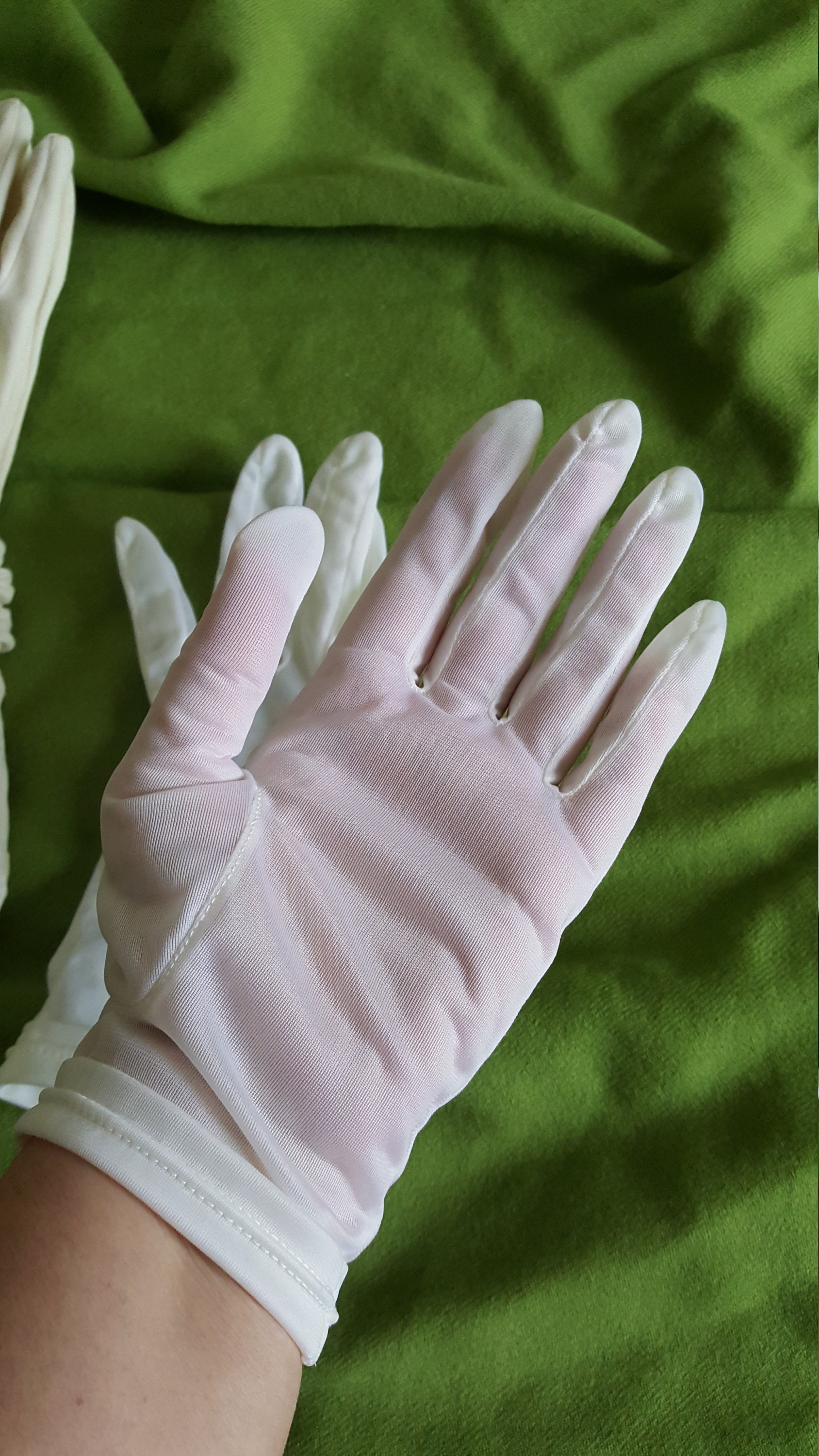 Buy 1950s Elegance: White Gloves Online in India - Etsy