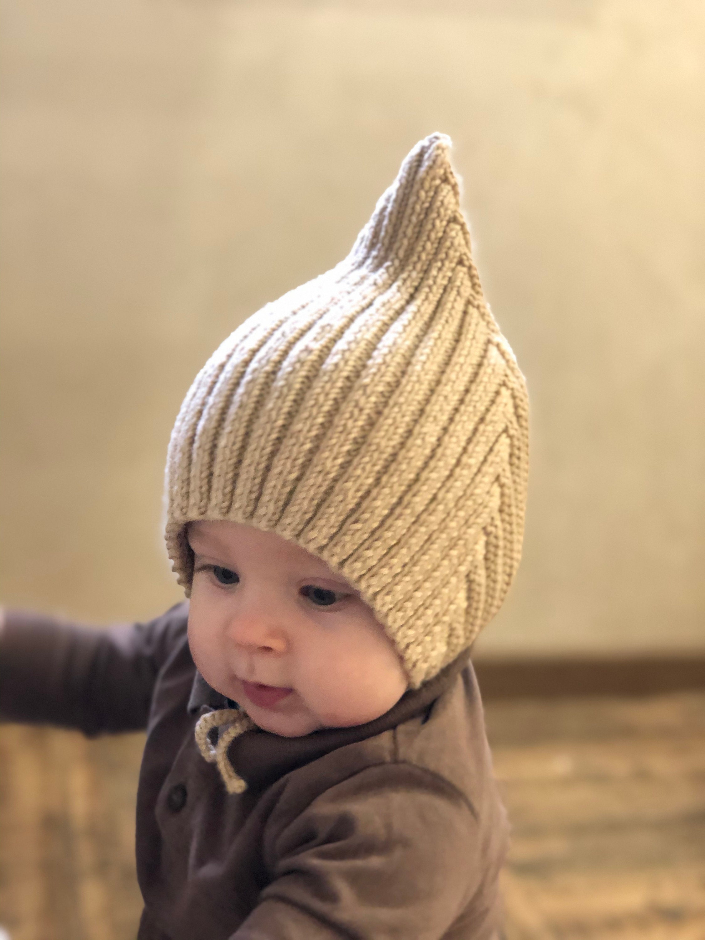 Beige Unisex Knitted Baby Pixie Hat, Pixie Bonnet, Classic Bonnet, Merino Wool Baby Hat, Toddler Pixie Hat, Newborn Photo Prop Hat - Etsy Beige Unisex Knitted Baby Pixie Hat, Pixie Bonnet, Classic Bonnet, Merino Wool Baby Hat, Toddler Pixie Hat, Newborn Photo Prop Hat - Etsy