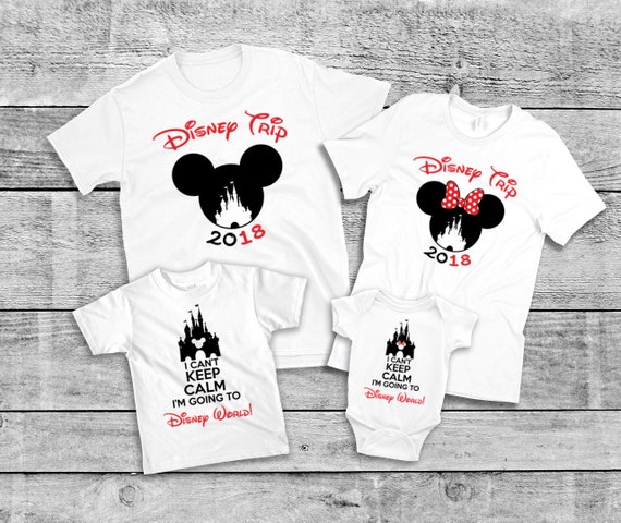 etsy disney family shirts