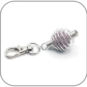 Carabiner Diffuser Essential Oil Lava Stone 16mm - Fragrance and color options of your choice