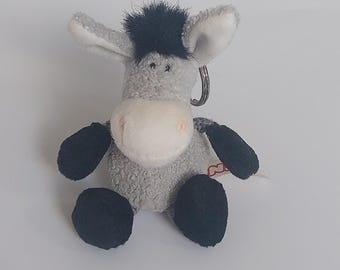 ヴィンテージ NICI ドイツ製 ぬいぐるみ馬キーホルダー：1990年代