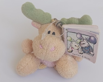 ヴィンテージ NICI ドイツ製 ぬいぐるみ馬キーホルダー：1990年代