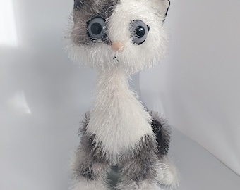 ヴィンテージ Trudi ぬいぐるみ猫、Trudi Bussi ヴィンテージ猫