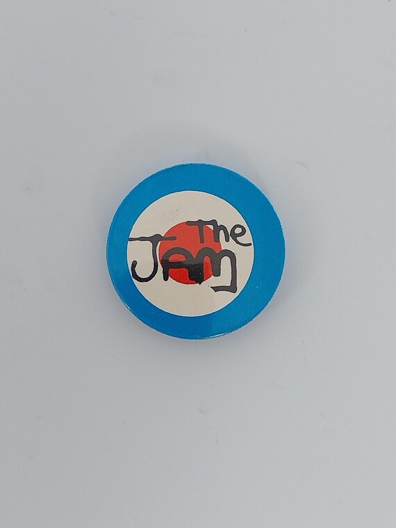 1970s The Jam Badge: Original British Music Pinback B… - Gem