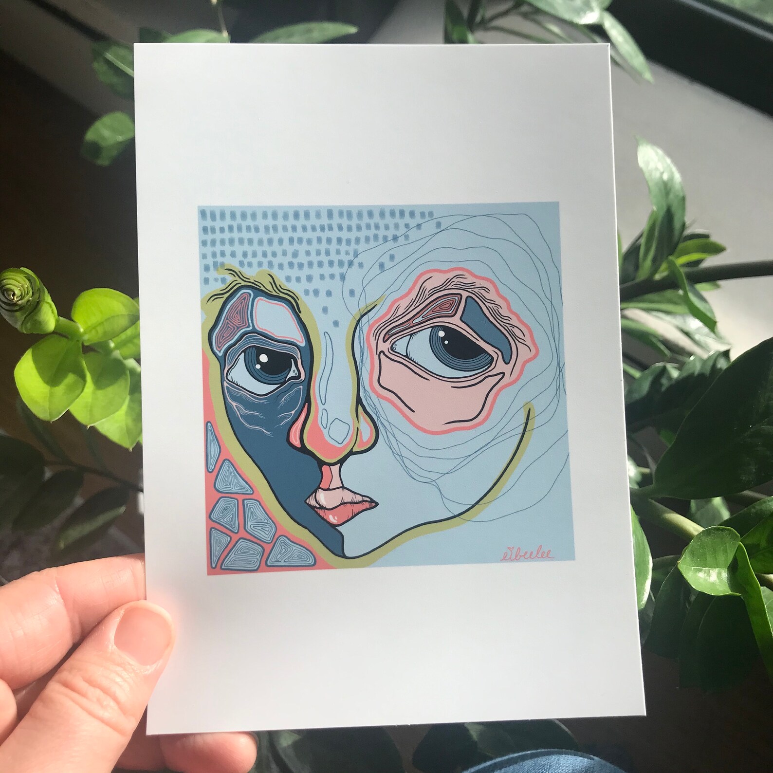 Mini Art Print Etsy