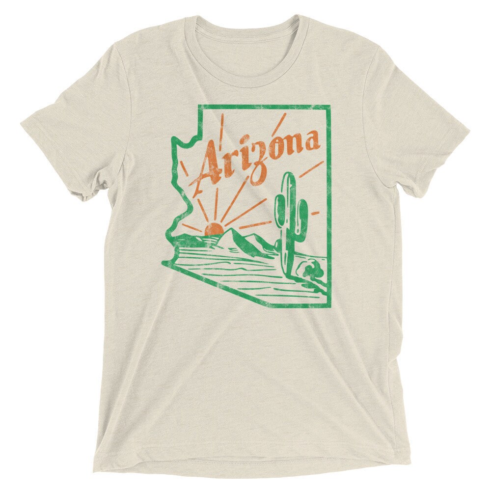 Vintagey Arizona Tee-women's mens 