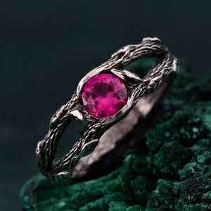 Silverwood Wrap Ring, Branch ring in silver, Silver Branch Band, Nature&#39;s Touch Ring, Twiggy Silver Ring, Woodland Branch Band