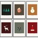 Minimal Christmas Bundle Printable Home Decor, Festive Neutral ...