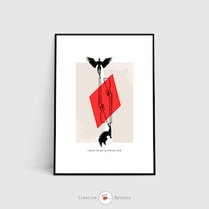 Inspired Supernatural Printable Posters, Digital Art Print, Minimalist Winchester , Tv Series  Poster,  Gift for SPN Lovers