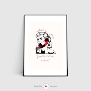 Inspired Horror Movie Printable Posters, Digital Art Print, Minimalist Ghost Face, Retro Scream Movie Poster,  Gift for Scary Film Lovers