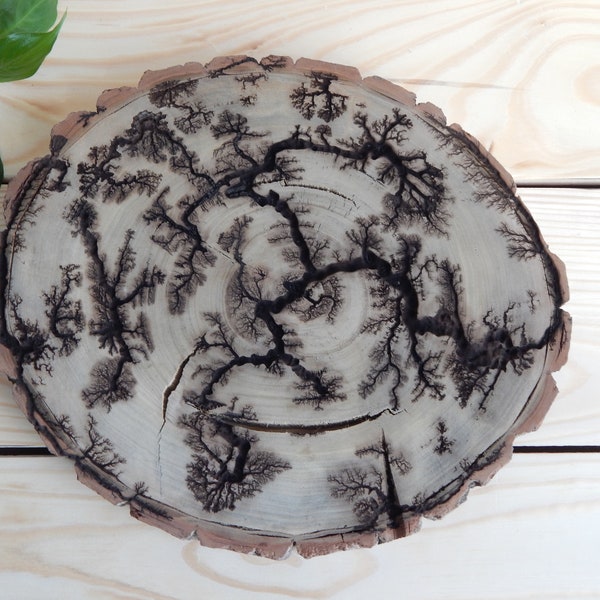 Lightning Wood Burn Etsy