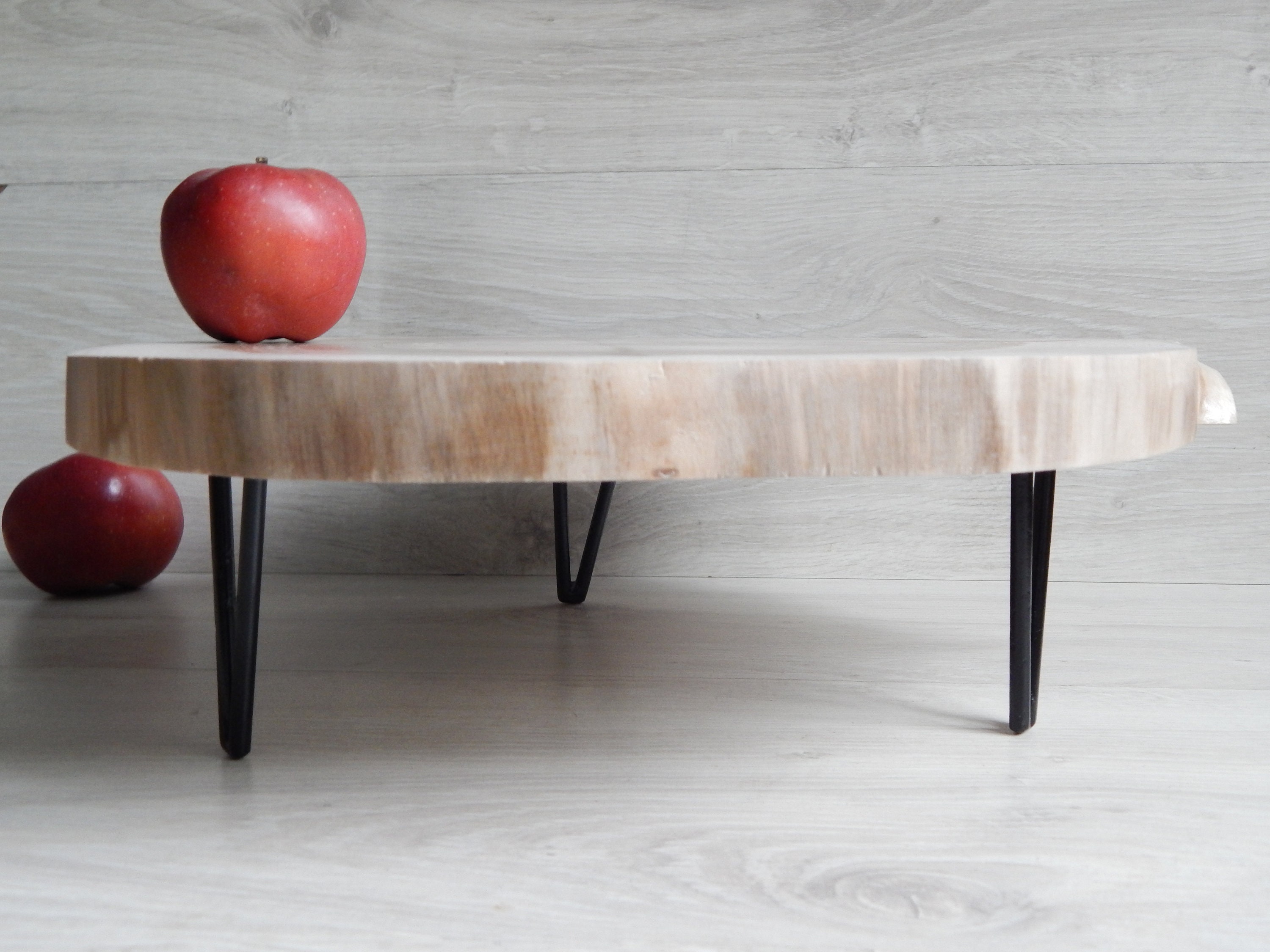 13 inch Tree Wood Mini Table Rustic Wedding Centerpiece Large Etsy