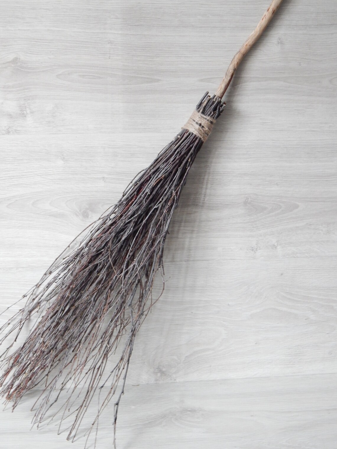 24small Handbroom Witches Broom Wiccan Besom Birch Twig Etsy