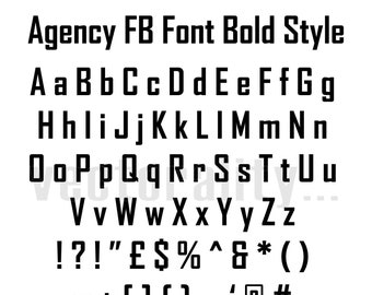 font style etsy