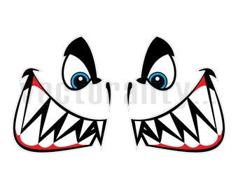 Download Shark Teeth Svg Etsy
