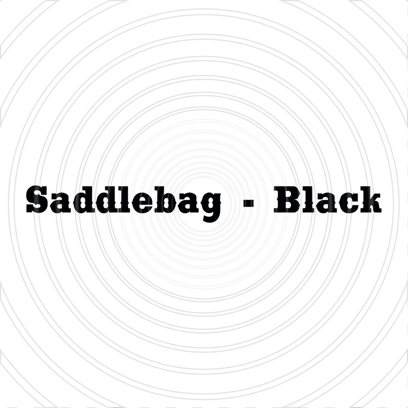 Saddlebag Black Retro Vintage 60s 70s Western Installable Font Etsy