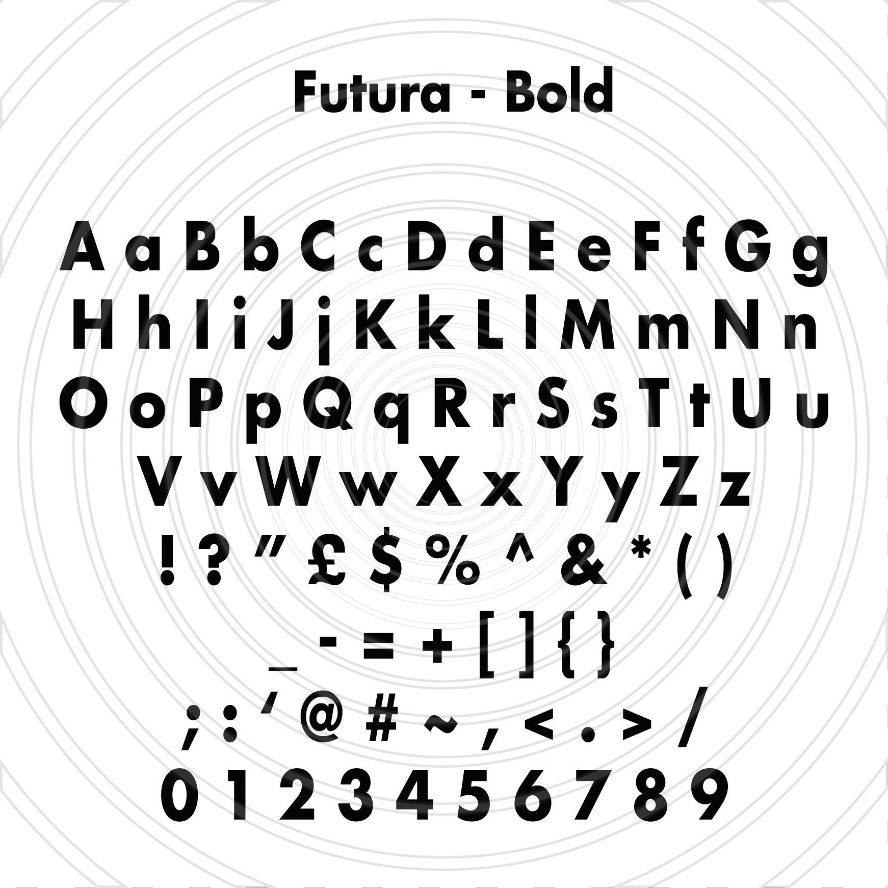 Шрифт futura light. Шрифт futura light