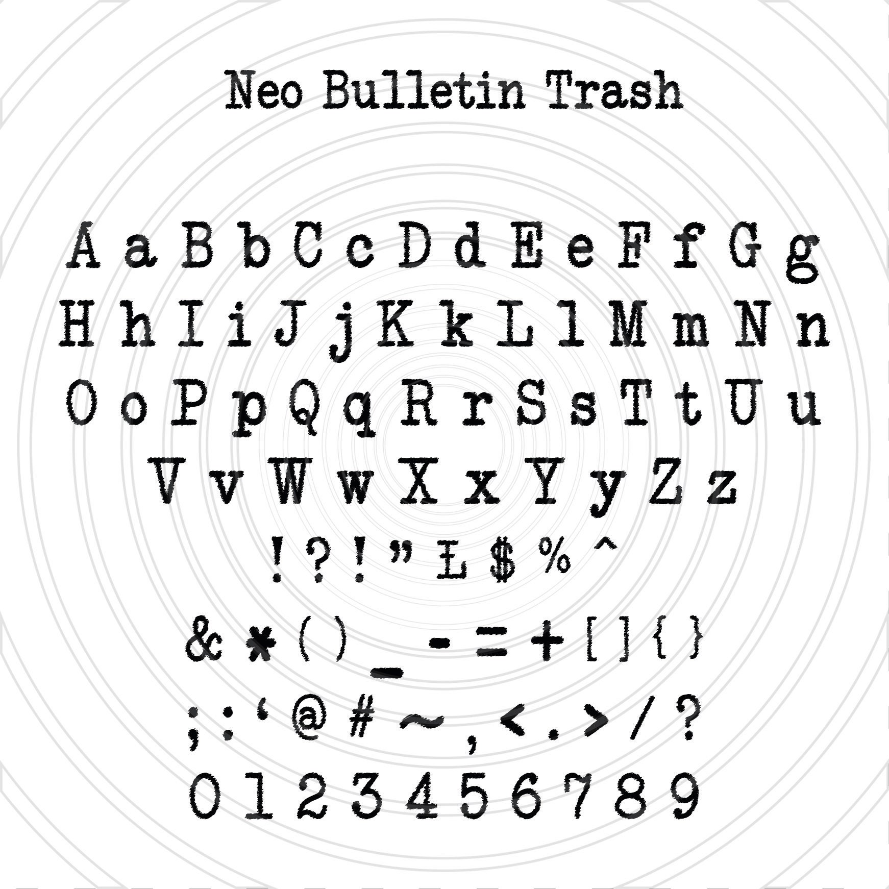 Cricut svg font Cricut Typewriter svg vector Letters Typewriter SVG