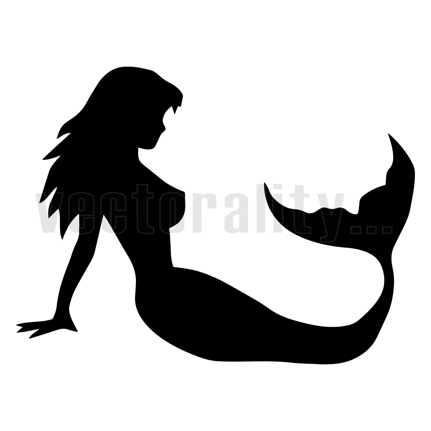 Mermaid Mud Flap Mudflap Girl Lady Sexy Trucker Vector Art - Etsy