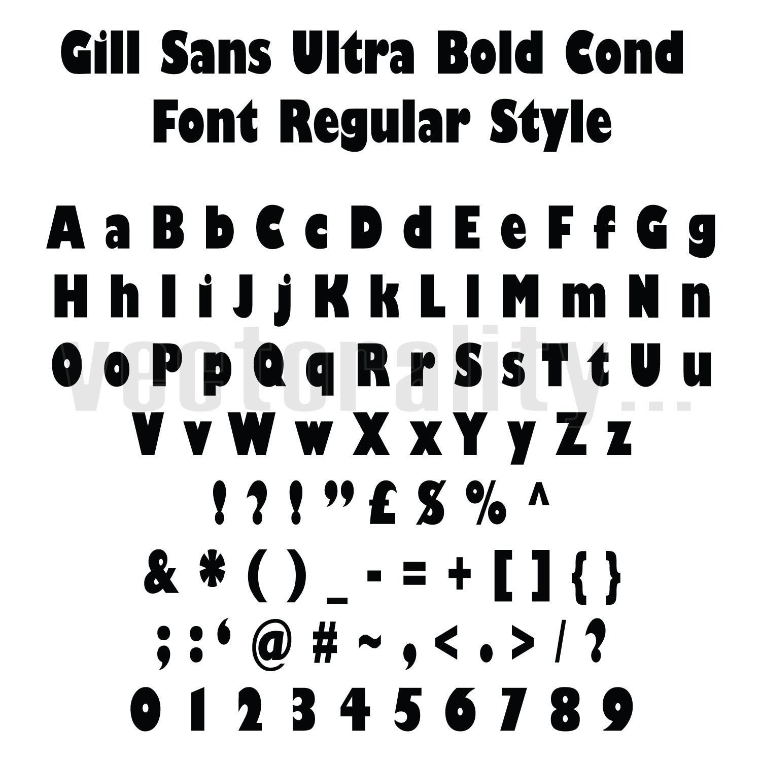 Sewing & Fiber Needlepoint Gill Sans font 1 inch embroidery pattern ...