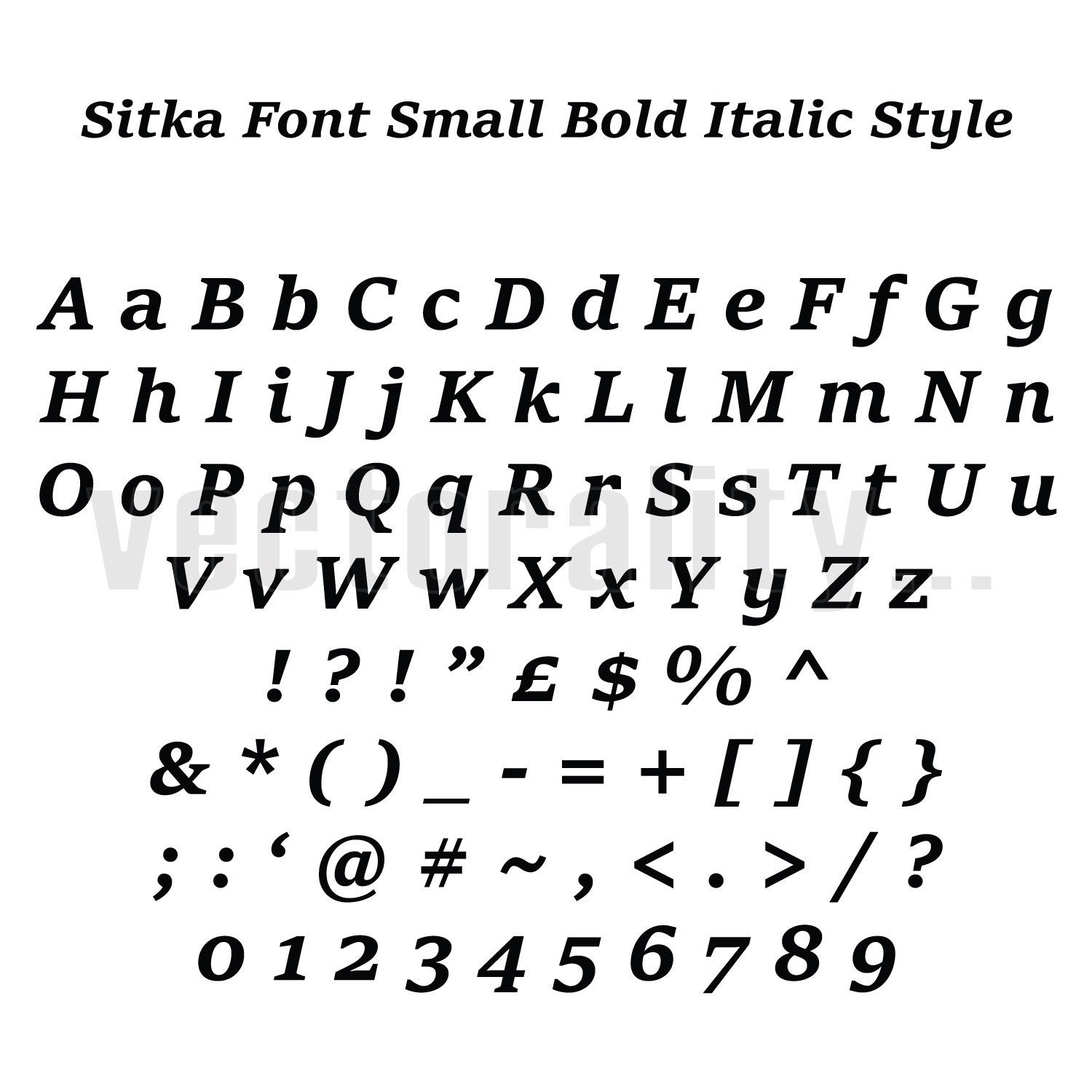 sitka display font