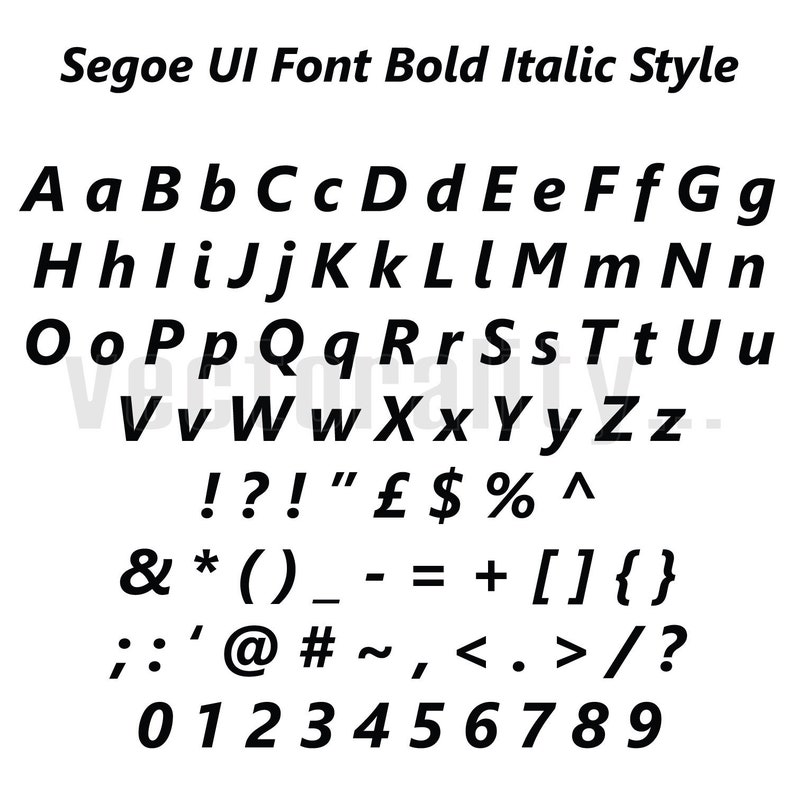 font family segoe ui with serif download