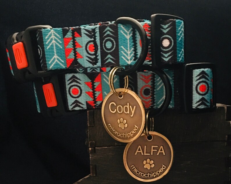 Dog Tag Dog ID Tag Dog Tags for Dogs Hand Stamped Dog Etsy