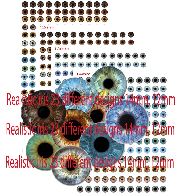 Iprintable Ris Eye Eye Iris Print - Etsy