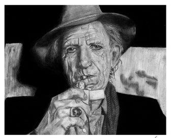 Keith Richards Smoking (Download)