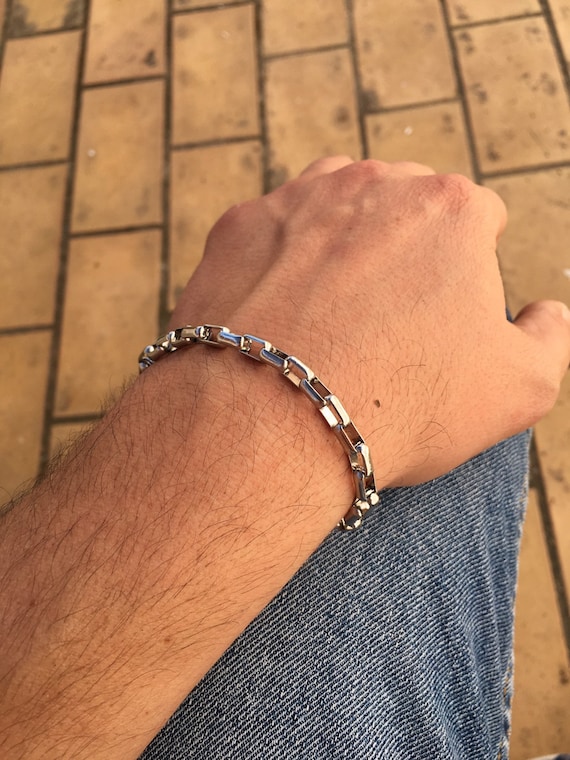 Stainless Steel Men's Bracelet. Gift 