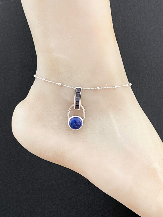 Hasnsofie Cavigliera da donna, in argento Sterling 925 Hasnsofie Cavigliera da donna, in argento Sterling 925
