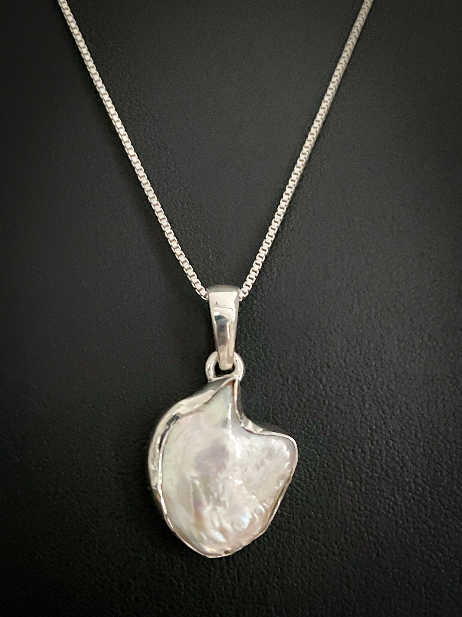 Pearl Pendant Sterling Silver 