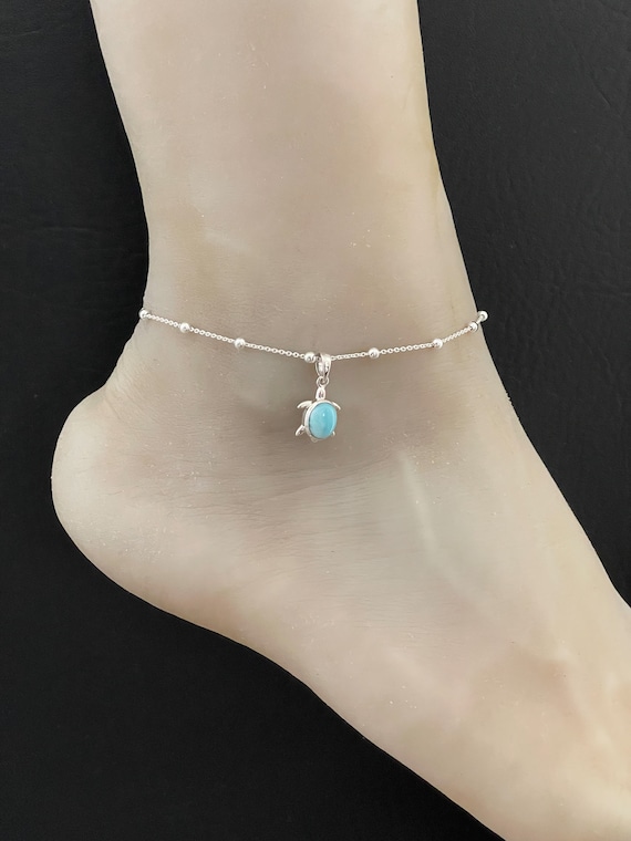 Bijou Pied Ajustable Bracelet De Cheville Plaqué Or Pour Femmes - Modèle Marguerite, Lune Et étoile | Ajustable Et Sans Nickel Bracelet Chaîne De Cheville Cleor - 6