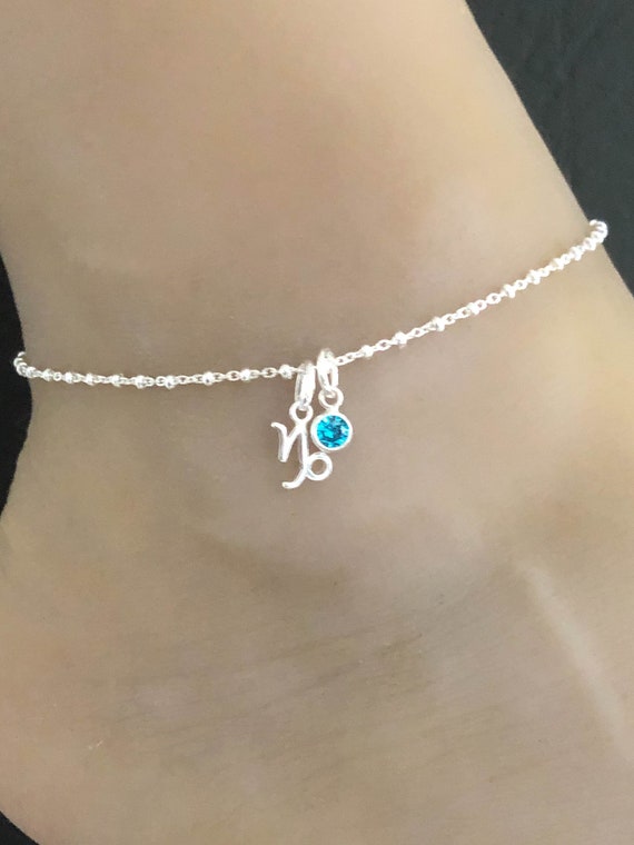 Capricorn anklet deals