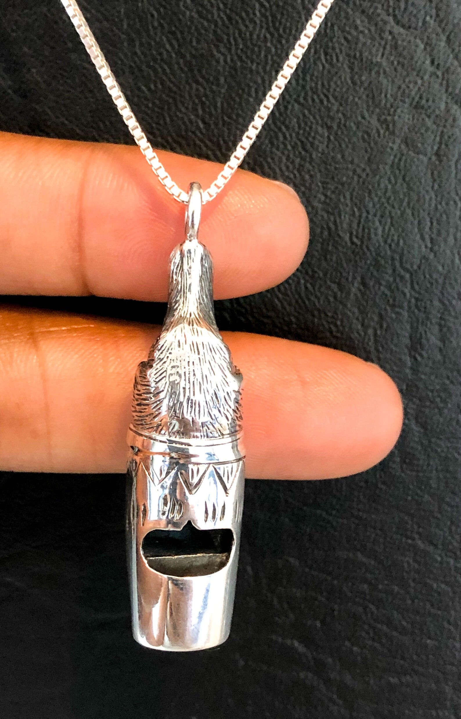 Metal Dog Whistle Charm