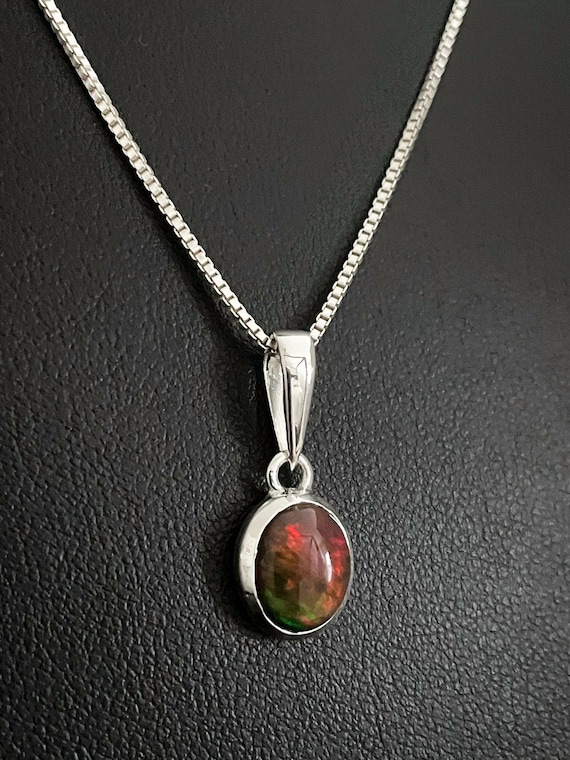 Natural Ethiopian Opal Pendant in 925 Sterling Silver / 5 X 7 Mm Opal Cabs  Pendant / Handmade Opal Jewelry in Silver / Opal Necklace - Etsy | Ethiopian  opal pendant, Handmade opal jewelry, Opal pendants