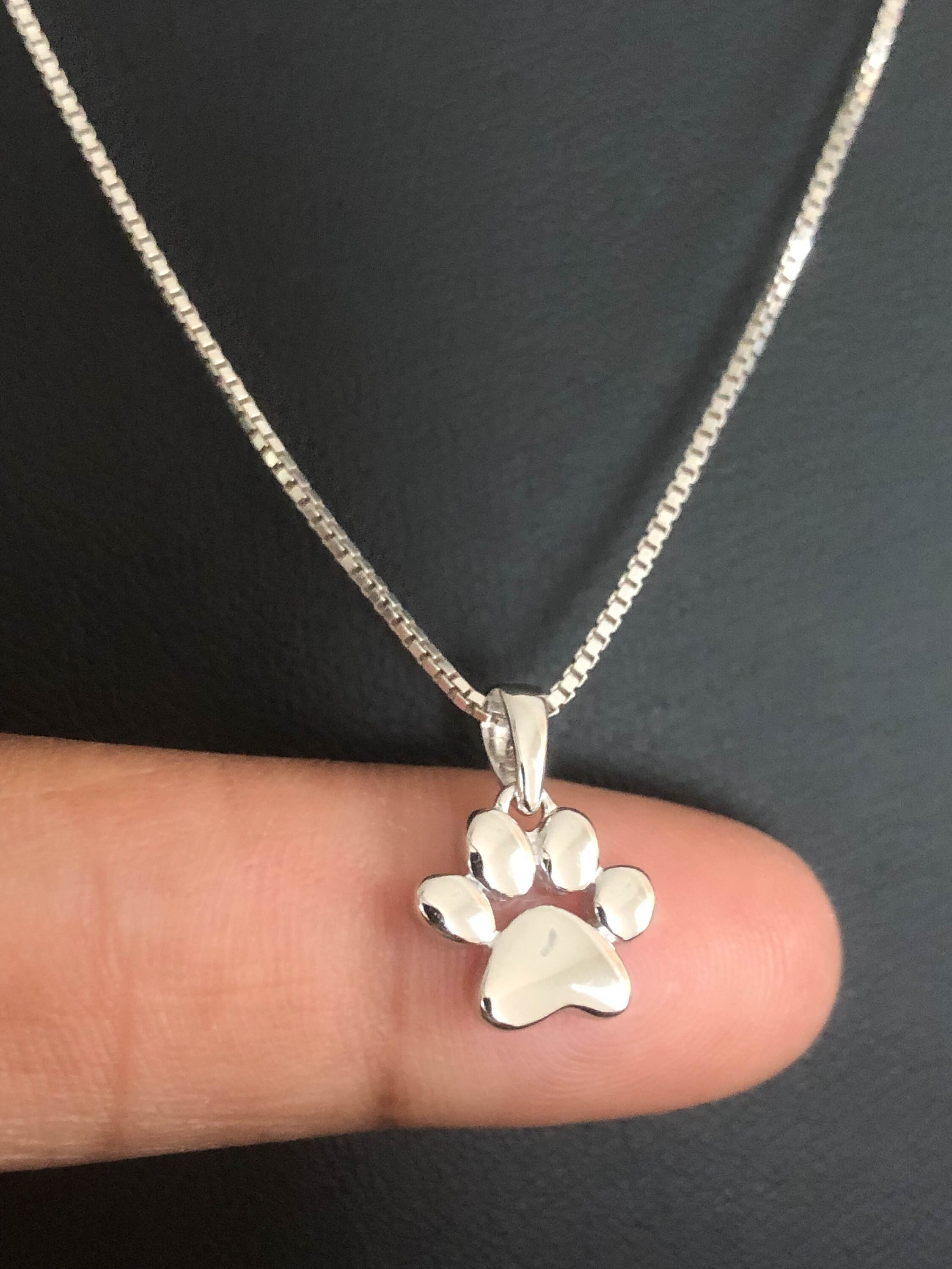 cat paw print jewelry