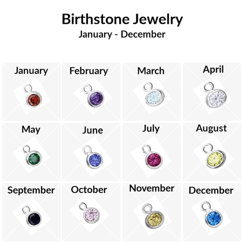 MD Graduation Gift Medical Doctor Charm Pendant Birthstone Gifts MD Necklace Family Birthstone Necklace Sterling Silver MD Pendant