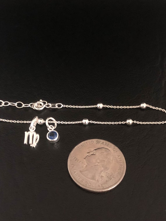 Virgo ankle bracelet deals