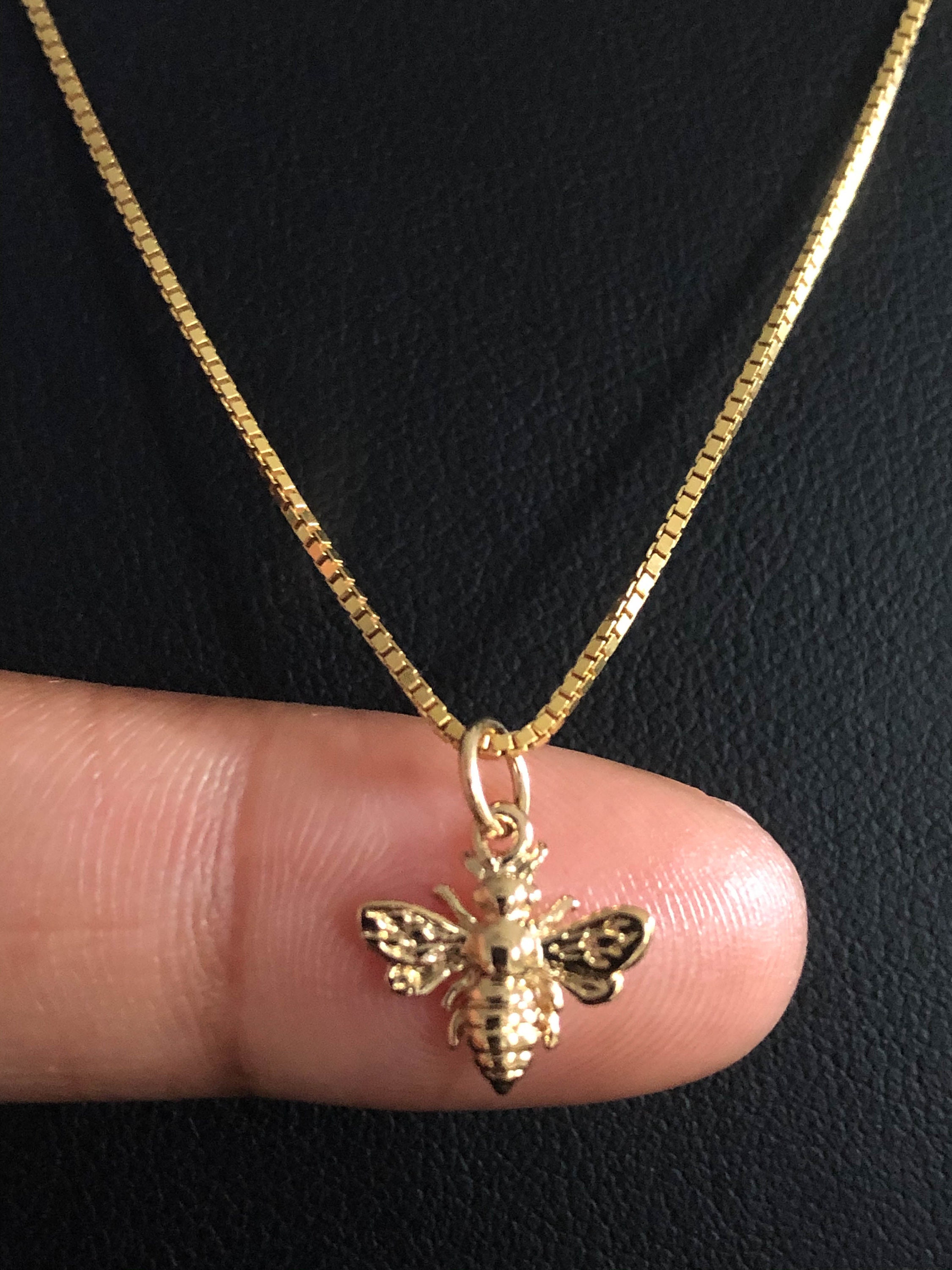 Bumblebee gold necklace Outlet