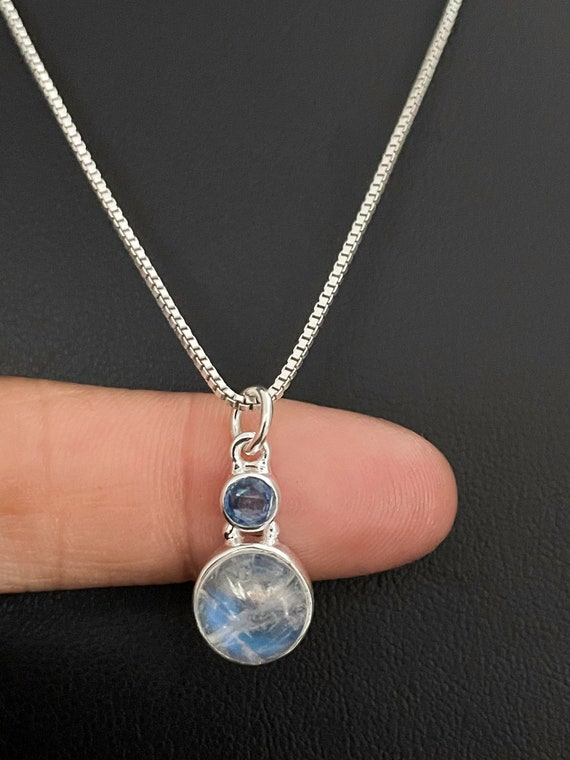 Moonstone necklace etsy best sale