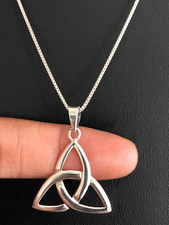 celtic trinity necklace