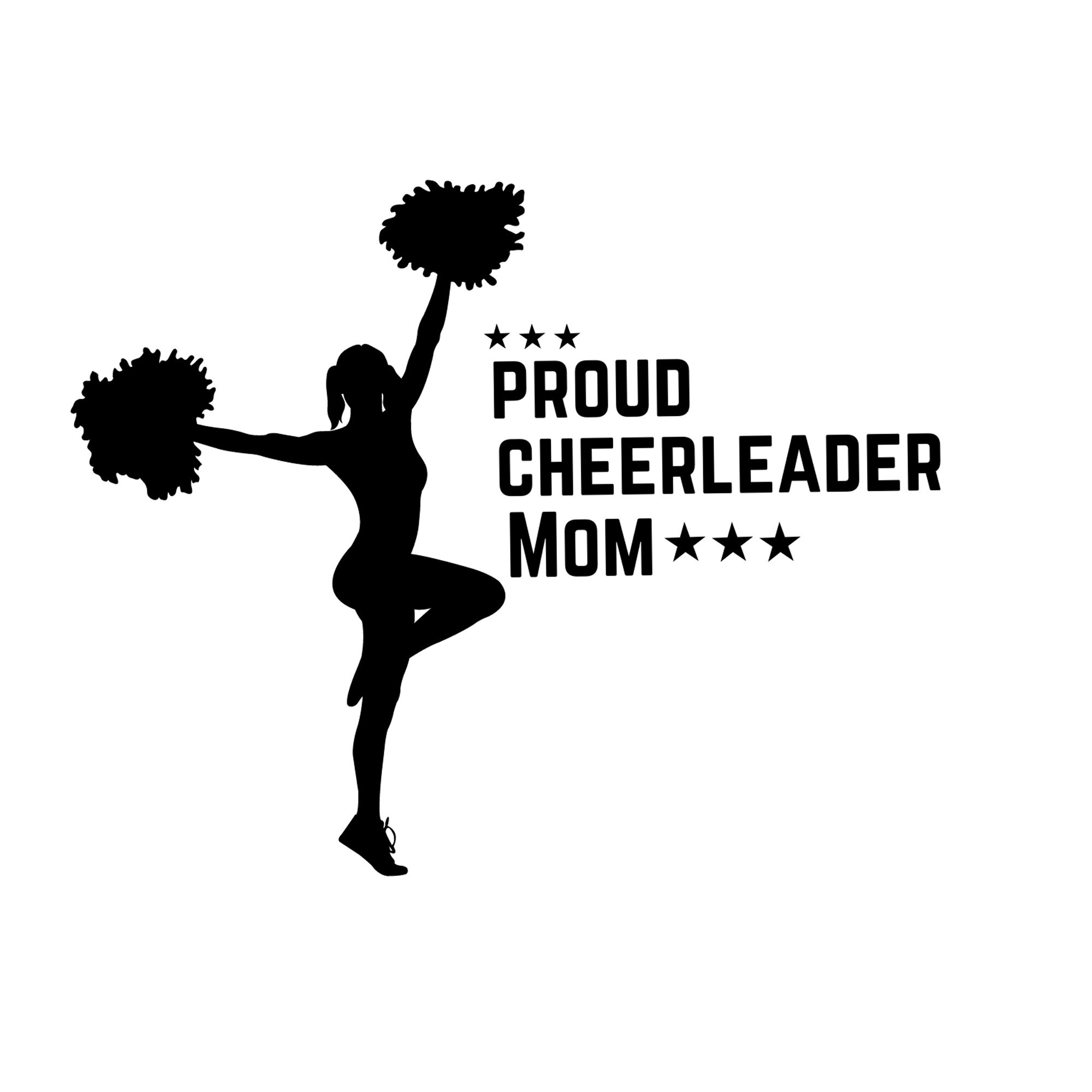 Proud Cheerleader Mom 1 Etsy