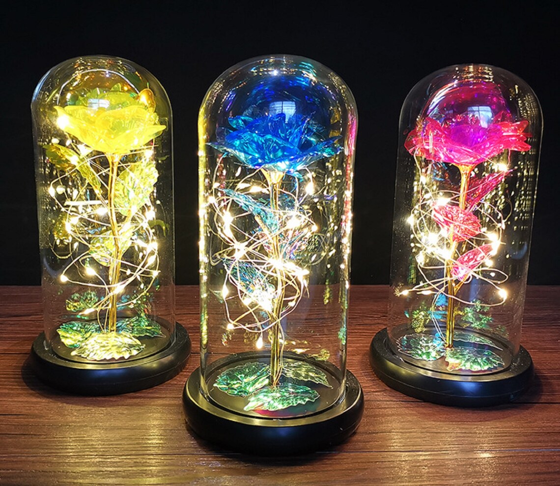 Unique Gift For HerColorful Artificial Flower Rose Etsy