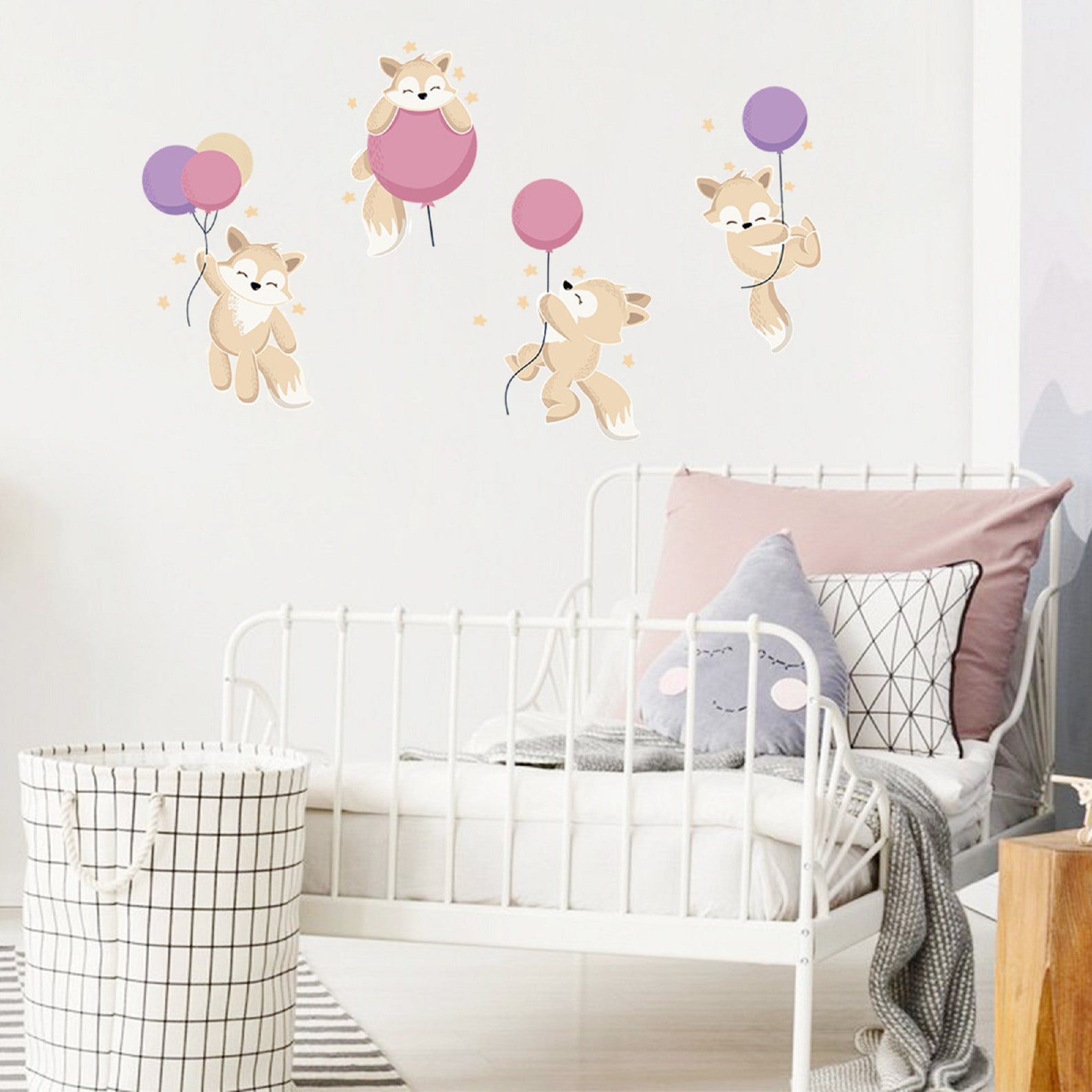 Animals Wall DecalWall Stickers Nursery Nursery Animal Etsy