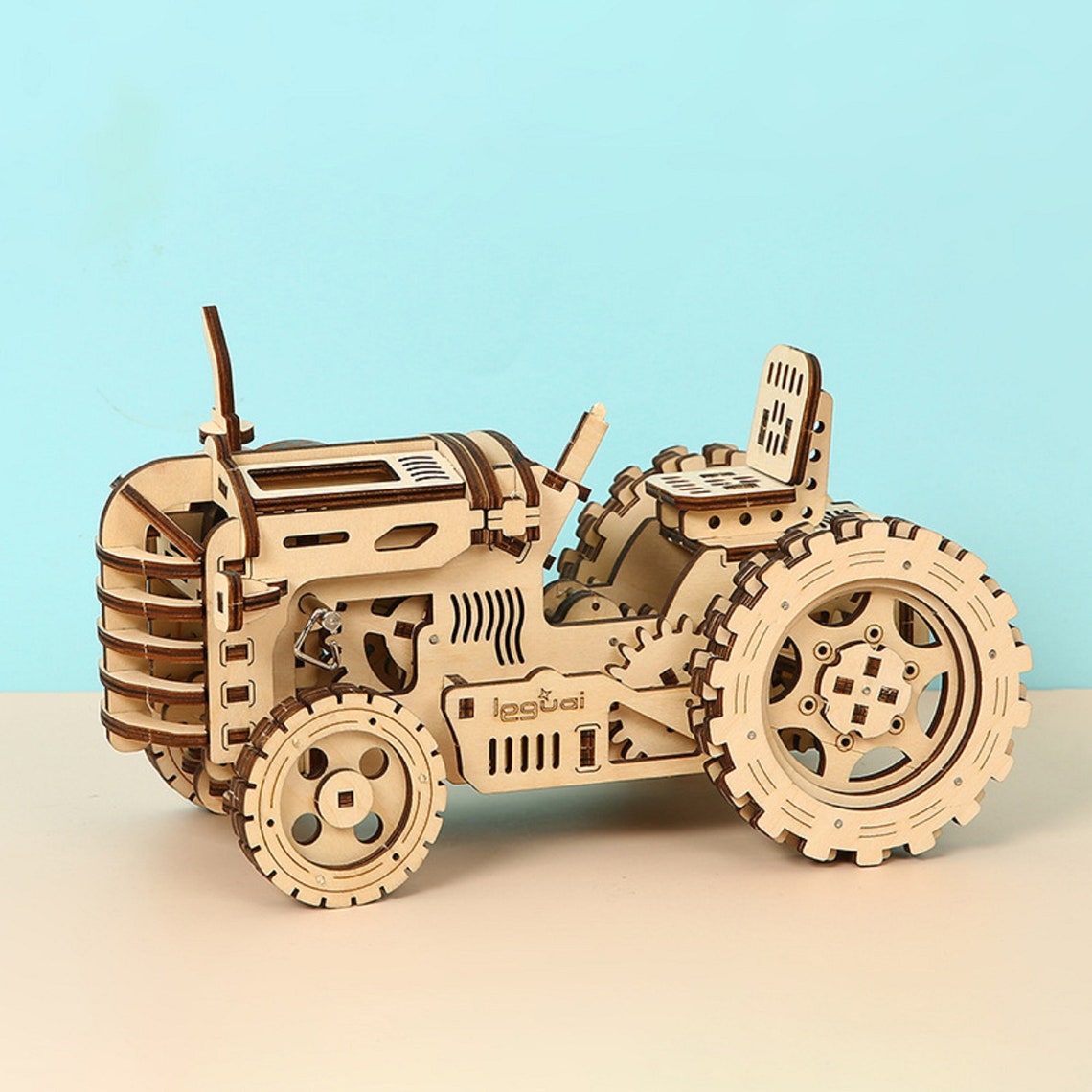 3D diy assembled wooden toys/wooden mechanical models/hot air Etsy